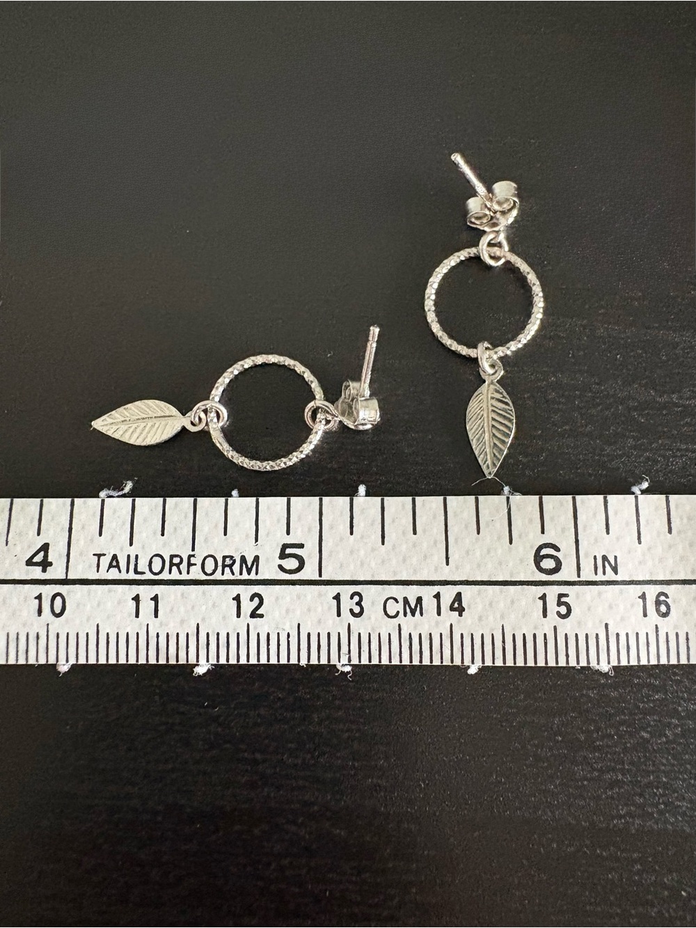 Sterling Silver 925 Dyadema Earrings - Picture 6 of 6